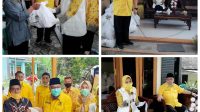 Riana Sari Arinal (Ketua IIPG) Beri Bantuan Sembako kepada Masyarakat Lampung Selatan