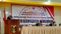 Forbes Masyarakat Lampung Timur Deklarasi Pemilukada Damai dan Anti Hoax 2020