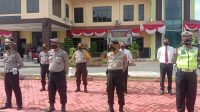 Polres Batu Bara Laksanakan Kegiatan Apel Ops Yustisi 2020.