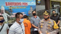 Rilis Penangkapan (AS),  Tersangka Ke 11 Kerusuhan Unras Omnibuslaw, Digelar di Polres Batu Bara.