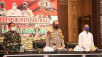 Kapolda Sumut pimpin rapat lintas sektoral Ops Lilin Toba 2020