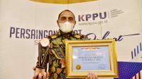 Gubernur Sumut Terima Penghargaan KPPU Award 2020