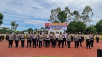 Kapolres Simalungun Pimpin Langsung Korps Raport Kenaikan Pangkat.