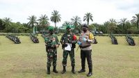 Kapolda Sumut Hadiri Pemberangkatan 450 Prajurit TNI Operasi Pamtas RI Dan PNG