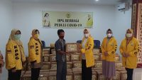 Peduli Covid-19, Ketua IIPG Lampung Riana Sari Arinal Kembali Bagikan Paket Sembako