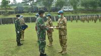 205 Prajurit TNI Dianugerahi Penghargaan dan Satya Lencana Canti Darma