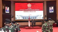 Panglima TNI Terima Laporan Kenaikan Pangkat 22 Pati TNI