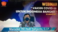 Panglima TNI : 91.817 personel TNI dan 109 Rumah Sakit TNI Disiapkan Untuk Sukseskan Program Vaksinasi Nasional Covid-19