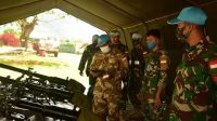 Ketua Tim COE MONUSCO: Hasil Inspeksi Satgas TNI Konga XXXIX-B RDB Dinyatakan Sangat Baik