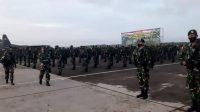 Asops Panglima TNI Berangkatkan 450 Prajurit Yonif Para Raider 501/BY ke Papua