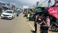 Patroli Nong Jawara Ditsamapta Polda Banten Disiplinkan Masyarakat terapkan Prokes