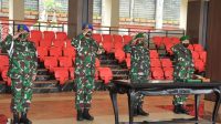 Kasad Pimpin Sertijab Koorsahli Kasad dan Danpuspomad Serta Menerima Laporan Korps Kenaikan Pangkat Delapan Pati TNI AD