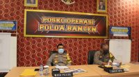 Wakapolda Banten dan PJU Ikuti Vicon yang di Pimpin Gubernur Terkait PPKM Berskala Mikro, Wakapolda : Berharap Pelaksanaan untuk Semua Wilayah