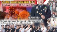 Kapolres Simalungun  Ucapkan Selamat Hari Pers Nasional