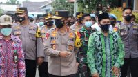 Kapolda Banten bersama Danrem 052/Wijayakrama Cek Posko PPKM Mikro Di Kabupaten Tangerang