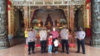 Pastikan Aman, Polda Banten Lakukan Pengecekan Hari Raya Imlek di Vihara Avalokitesvara