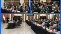 Kasal Hadiri Rapimnas TNI-POLRI Tahun 2021