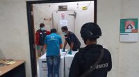 POLRES SERANG KOTA KAWAL PENERIMAAN VAKSIN COVID-19 DI GUDANG FARMASI DINKES PROVINSI BANTEN.