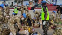 Tanzania Military Police Unit Periksa Perlengkapan Kontingen Garuda UNIFIL