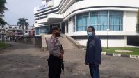 Patroli Ditpamobvit Polda Banten Berikan Imbauan Prokes di Lingkungan Perusahaan dan Warga