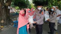 Kapolsek Medan Area Memberikan Bantuan Tali Asih &.Kegiatan Kampung “Tangguh”