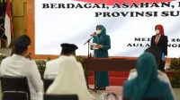 Nawal Lubis Lantik Ketua TP PKK dan Dekranasda 10 Kabupaten/Kota