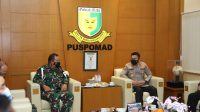 Perkuat Sinergi Dalam Penegakan Disiplin Personel TNI-Polri, Kadiv Propam Polri Sambangi Danpuspom AD