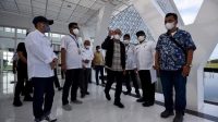 Gubernur Sumut Tinjau Progres Pembangunan Gedung VIP Bandara Kualanamo