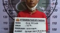 Sempat Buang Barbuk Sabu, RM Dibekuk Polresta Tangerang
