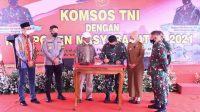 Dimasa Pandemi Covid-19 Desa Sedong Lor Diserbu Prajurit TNI