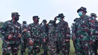 Purna Tugas Satgas Penanggulangan Bencana Alam TNI AD Dalam Misi Kemanusiaan di Sulawesi Barat