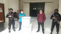 Polres Serang Kota Kembali Kawal Pengiriman Vaksin Covid-19 ke Gudang Farmasi