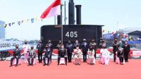 Panglima TNI Hadiri Serah Terima Kapal Selam KRI Alugoro-405