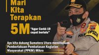 KAPOLDA SUMUT PERINTAHKAN 6 WILAYAH ZONA HIJAU PERKETAT PPKM MIKRO.
