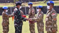 146 Prajurit TNI Satgas MONUSCO Dianugerahi Penghargaan Satya Lencana Canti Darma dan Veteran