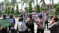 POLRES PEMATANGSIANTAR GELAR OPERASI KEPOLISIAN KEWILAYAHAN KESELAMATAN TOBA 2021.