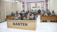 Wakapolda Banten dan PJU Ikuti Anev Program Prioritas Kapolri