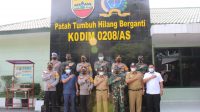 Kapolda Sumut dan Pangdam I/Bukit Barisan Silahturahmi Dengan Kapolres dan Dandim di Makodim 0208 Asahan