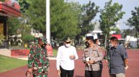Kapolda Sumut, Gubernur dan Pangdam I/BB Tinjau Lokasi Longsor di Tapanuli Selatan.