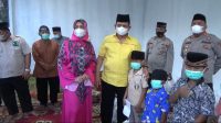 KSJ Buka Puasa Bersama Sekaligus Sholat Magrib Berjamaah Dengan Anak Yatim dan Kaum Dhuafa di Desa Mangkai Baru