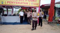 Tim Polda Sumut Tinjau Fasilitas dan Kesiapan Personil Pos Check Point Penyekatan di Batu Bara.