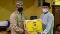 Bidhumas Polda Banten Bagikan Sembako di Panti Asuhan Baiturrahman
