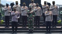 Sinergitas TNI-Polri, Panglima dan Kapolri Kunjungi Lemdik TNI-Polri.