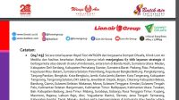 Lion Air Group, Keluarkan Persyaratan Wajib Penumpang Perjalanan Udara