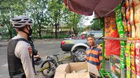 Ditsamapta Polda Banten Gelar Patroli Bersepeda.