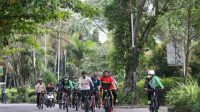 Walikota Pematangsiantar Bersama  Ketua PN Siantar Gelar Acara Gowes