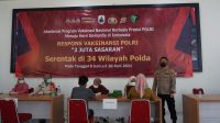 Polda Banten Gelar Vaksinasi Massal, 1.610 Orang Telah di Vaksin