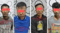 Polres Batu Bara Ciduk Satu Orang Bandar dan Tiga Orang Pengguna Narkoba.