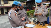 Polres Pematangsiantar Periksa Senpi Anggota