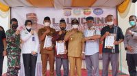 Polres Simalungun Launching Kampung Tangguh Anti Narkoba di Wilayah Kabupaten Simalungun